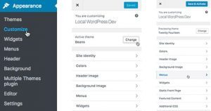 Hướng dẫn sử dụng Multiple Theme thiết lập Menu