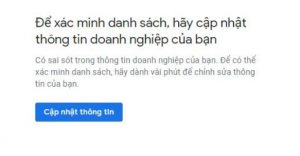 Lỗi sai sót thông tin doanh nghiệp rất hay gặp phải