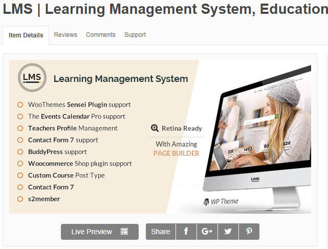 LMS hỗ trợ website học trực tuyến