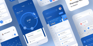 template ứng dụng cho thiết bị di động