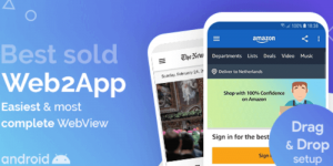template ứng dụng cho thiết bị di động android