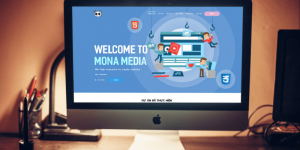 thiết kế website nhập hàng mona media