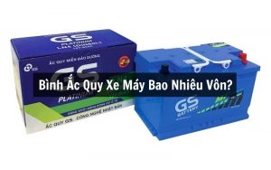 bình ắc quy xe máy bao nhiêu vôn