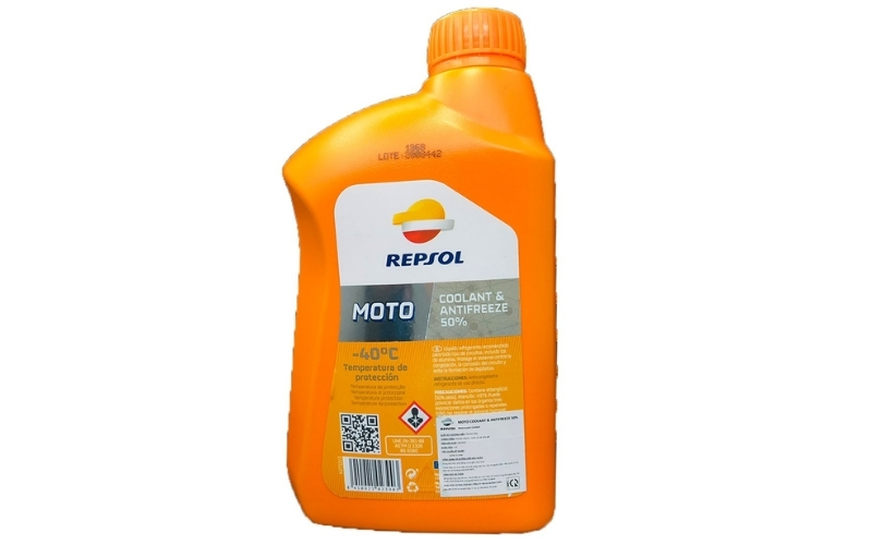 Nước mát Repsol Moto Coolant & Antifreeze 50%