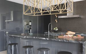 phong cách nội thất kim loại