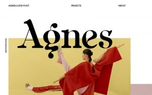 xu hướng Oversized Text