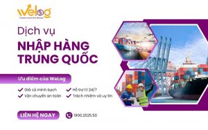 dịch vụ nhập hàng hộ trung quốc tại Welog