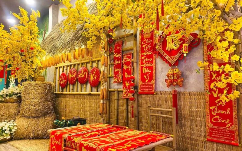 Xưởng sản xuất, gia công đồ trang trí Tết