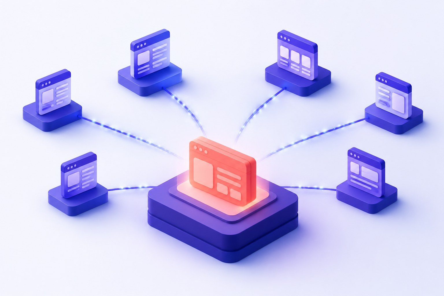 Hệ thống backlink từ các website uy tín trỏ về giúp tăng traffic cho website